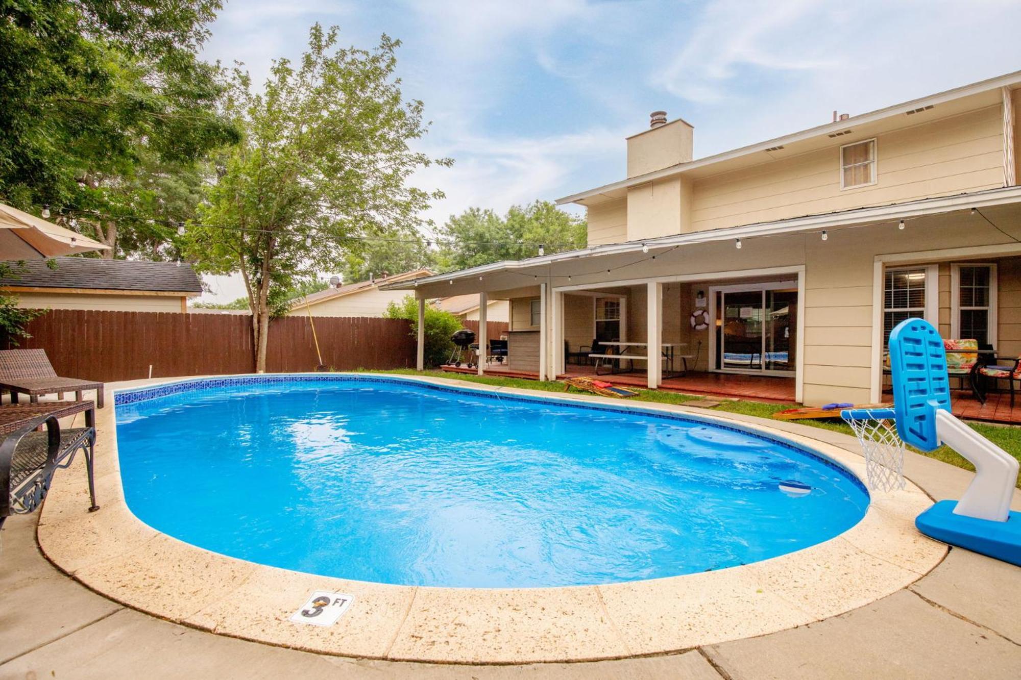 Spacious 4 Bedroom With Pool-Minutes To Seaworld And Lackland Afb San Antonio Exterior foto